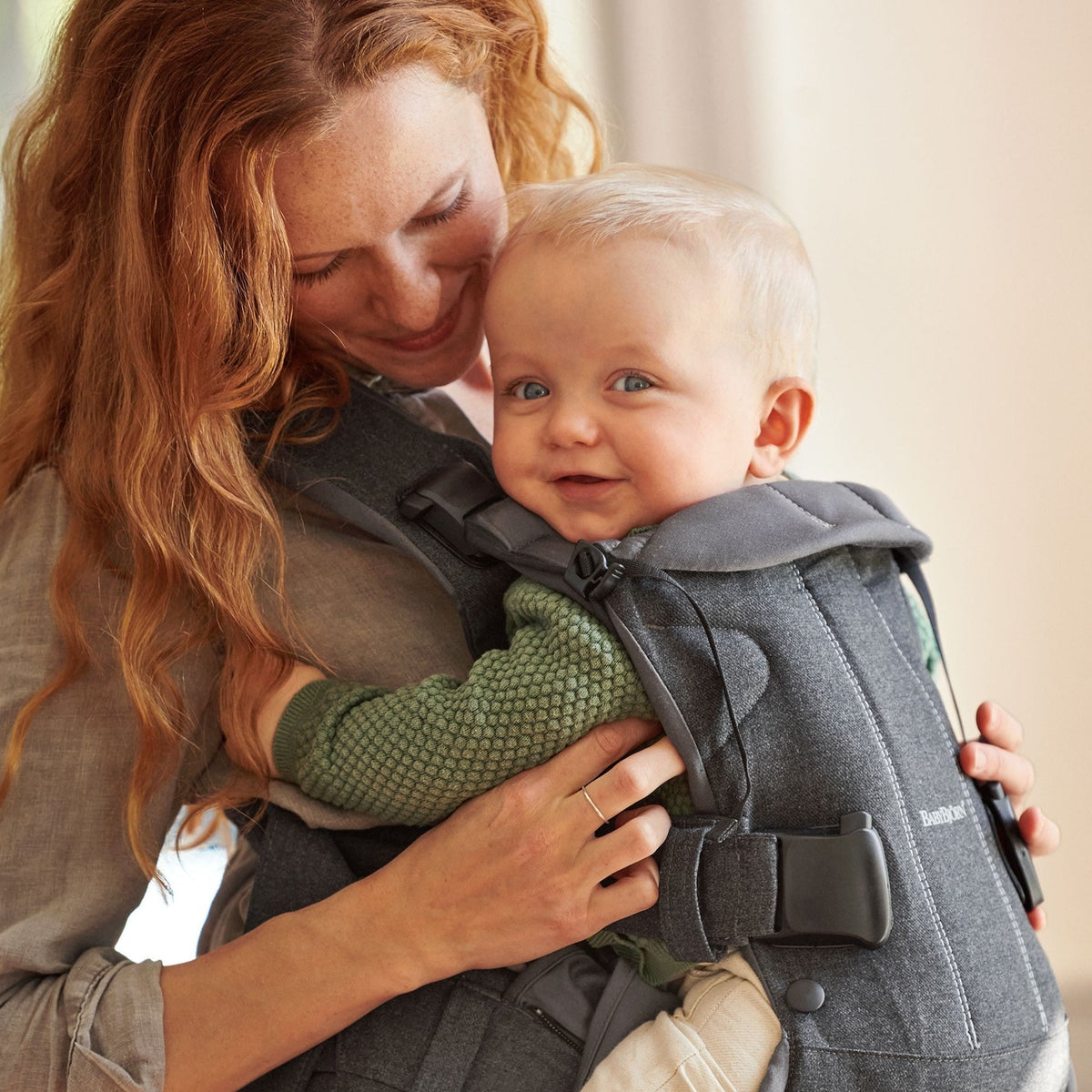 Babybjorn baby carrier one denim sale grey