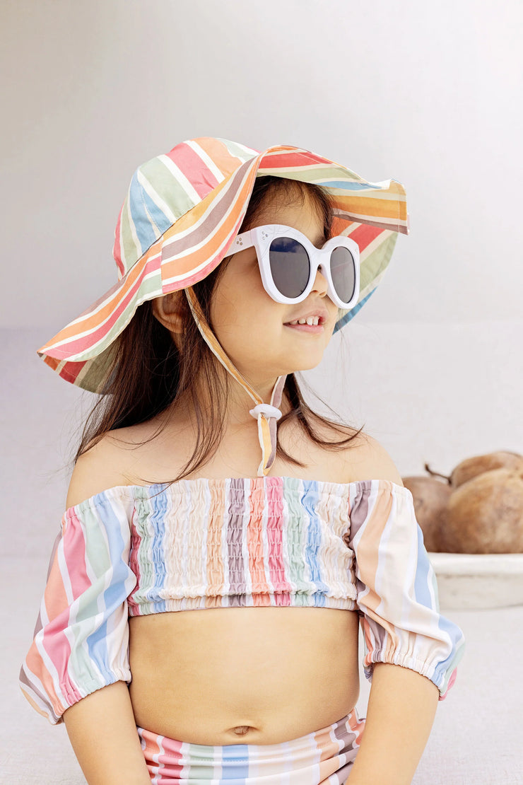 Sunstripe Sun Hat