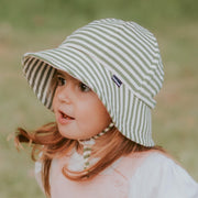 Bucket Hat - Khaki Stripe