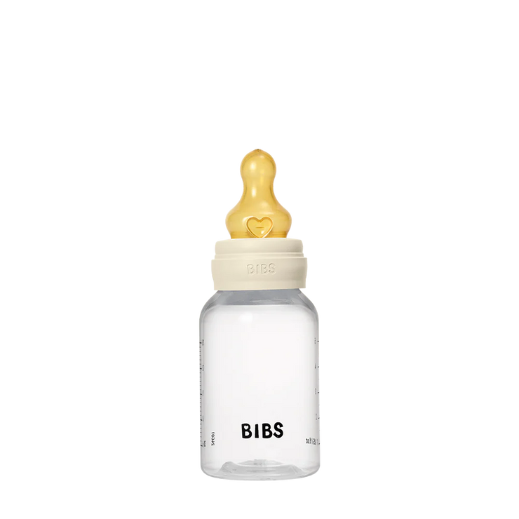 Lightweight PBA Free Baby Bottle - 150ml Natural Rubber Latex - Ivory