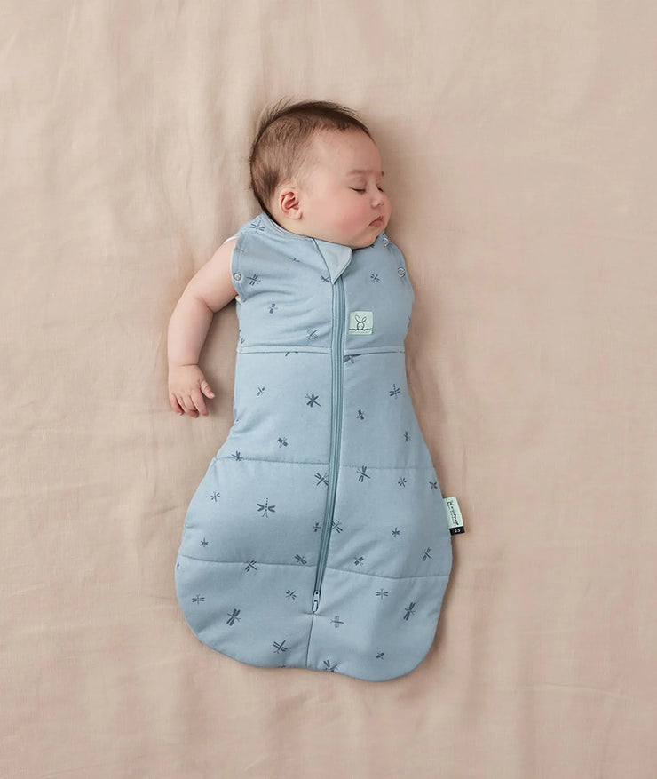 Ergo Pouch - Cocoon Swaddle Bag - Dragonflies - 2.5Tog