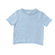 Knit Shirt - Ocean Speckle