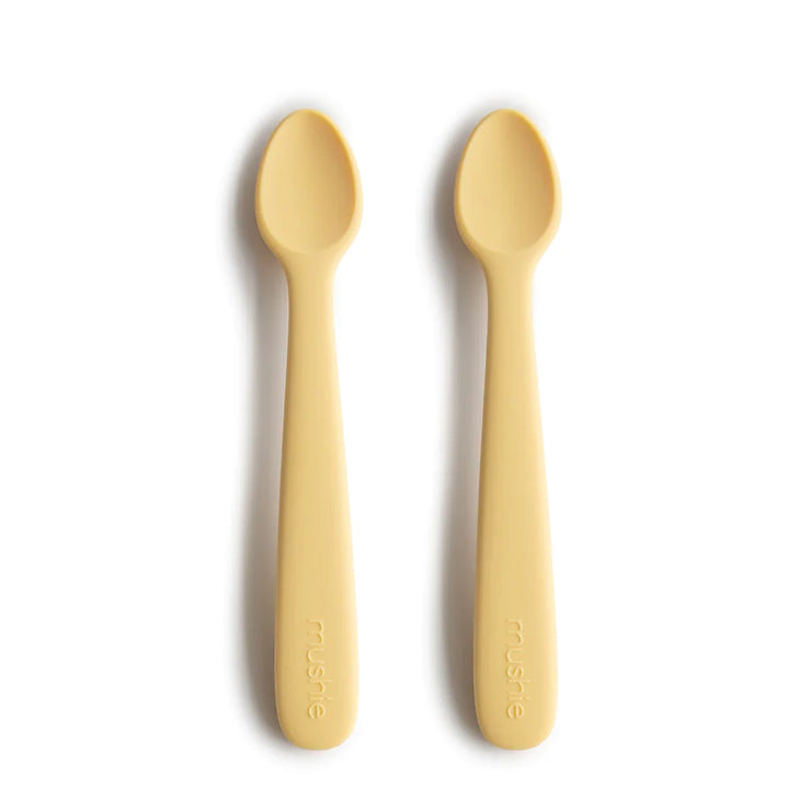 Silicone Feeding Spoon Set - Daffodil
