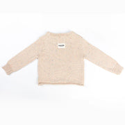 Cotton Speckle Knit Jumper - Carmel Speckle Knit