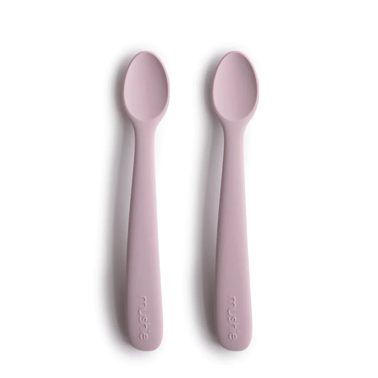 Silicone Feeding Spoon Set - Lilac