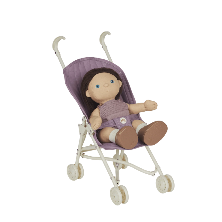 Dinkum Doll Sollie Stroller - Lavendar