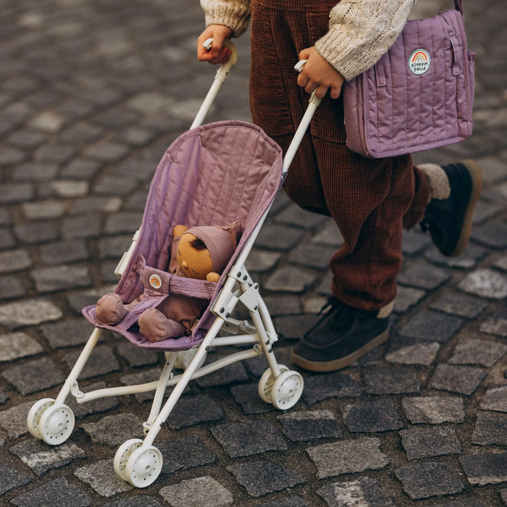 Dinkum Doll Sollie Stroller - Lavendar