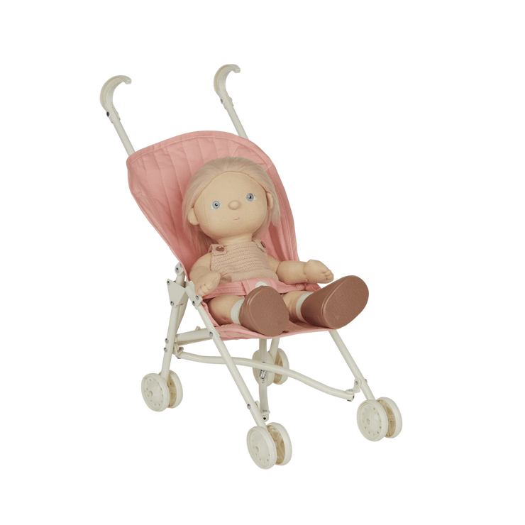 Dinkum Doll Sollie Stroller - Rose