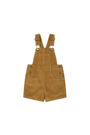 Casey Cord Short Overall - Bronzed