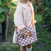 Dinkum Dolls Carrie Convertible Changing Bag -  Plum check
