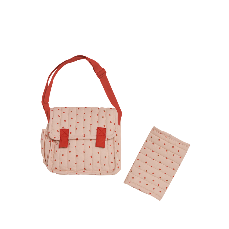 Dinkum Dolls Carrie Convertible Changing Bag - Strawberry