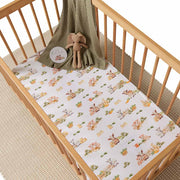 Fitted Cot Sheet - Farm