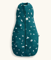 Ergo Pouch - Cocoon Swaddle Bag - Ocean - 1Tog
