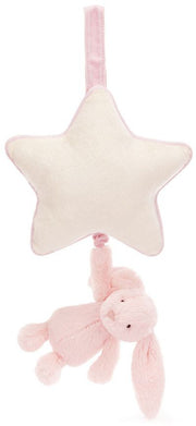 Jellycat - Bashful Pink Bunny Musical Pull