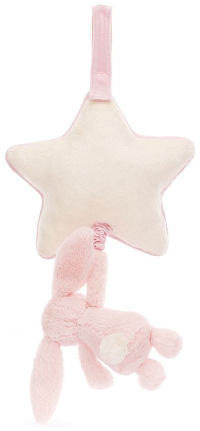 Jellycat - Bashful Pink Bunny Musical Pull