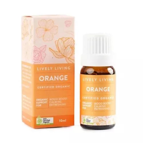 Orange Oil - Certified Organic Oil 10ml - No Box