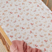 Fitted Cot Sheet - Butterfly