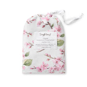 Bassinet Sheet/ Change Pad Cover - Cherry Blossom