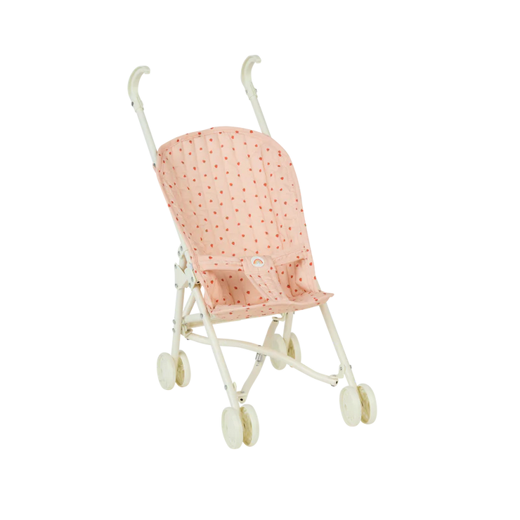 Dinkum Doll Sollie Stroller - Strawberry