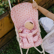 Dinkum Doll Sollie Stroller - Strawberry