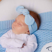 Baby Blue Topknot Headband