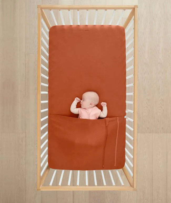 Baby Tuck Sheet - Rust