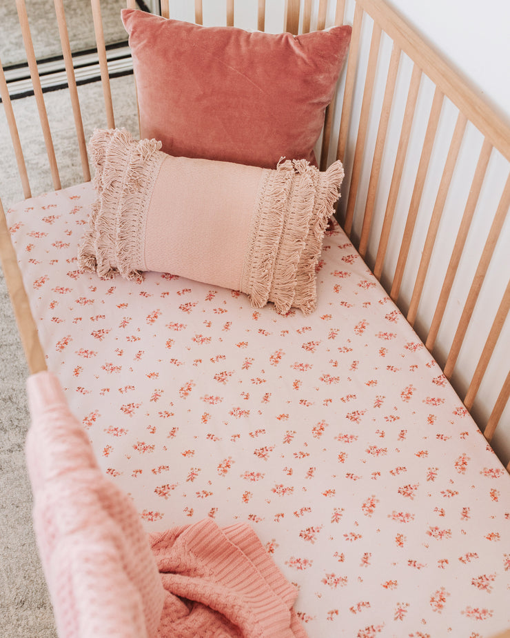 Fitted Cot Sheet - Esther