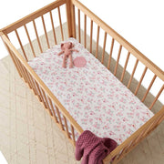 Fitted Cot Sheet - Camille