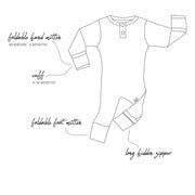 Organic L/Sleeve Growsuit - Lion