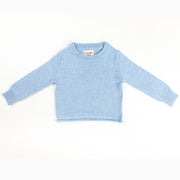 Cotton Speckle Knit Jumper - Mist