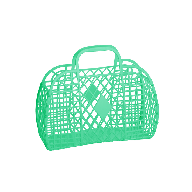 Retro Jelly Basket - Green