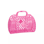 Retro Jelly Basket -Berry Pink