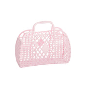 Retro Jelly Basket - Pale Pink