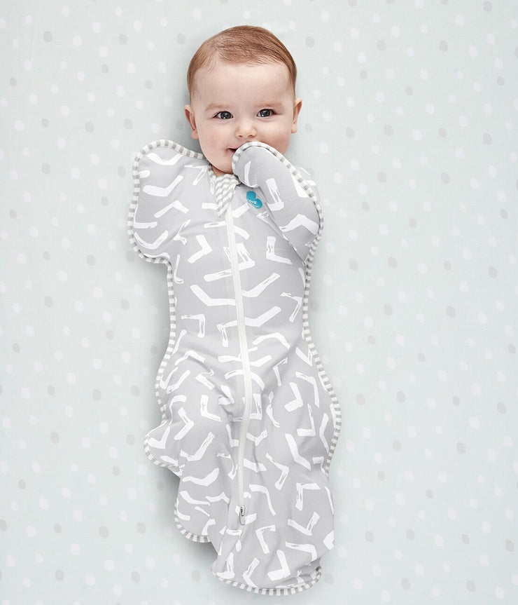 Love to Dream - Swaddle Up Bamboo Lite 0.2TOG - Grey & White