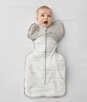 Love to Dream - Swaddle Up Transition Bag Warm 2.5tog - White Script
