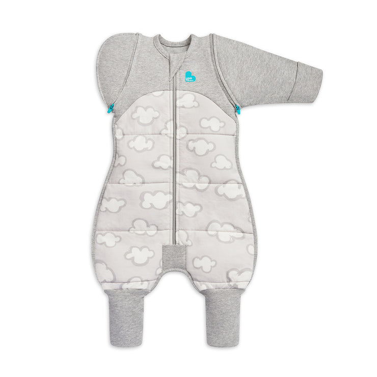 Love to Dream - Swaddle Up Transition Suit 2.5TOG - Grey Clouds
