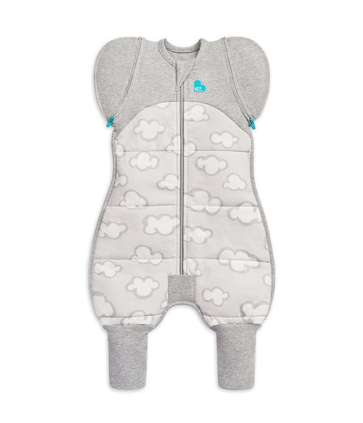 Love to Dream - Swaddle Up Transition Suit 2.5TOG - Grey Clouds
