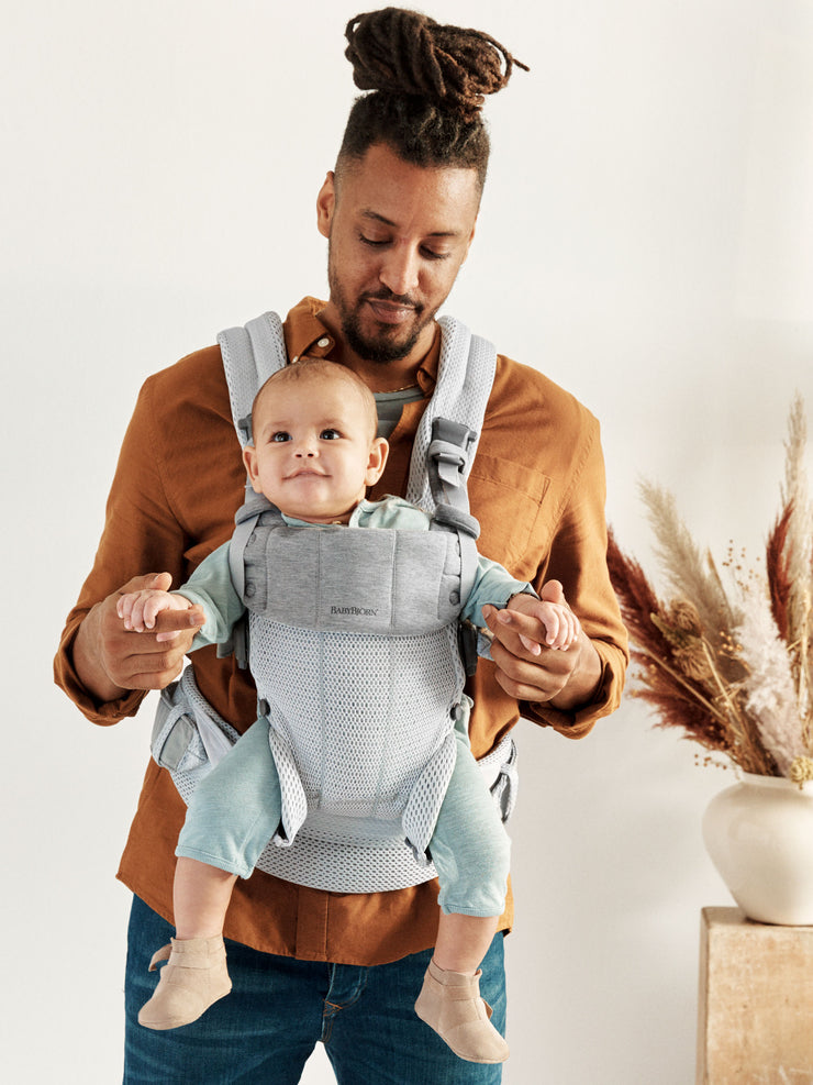 BabyBjorn Baby Carrier Harmony - Silver Mesh