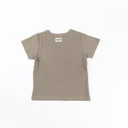 Cotton Ribbed T-Shirt - Artichoke